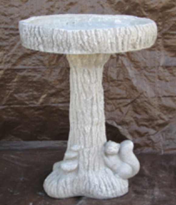 BB2300 SQUIRREL BIRD BATH