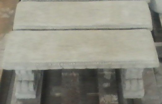 SB170 BENCH FOR BENCH SITTER STATUE $60