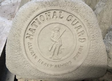 SG358 GARDEN ROCK NATIONAL GUARD $18