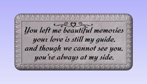 BE200 BEAUTIFUL MEMORIES BENCH