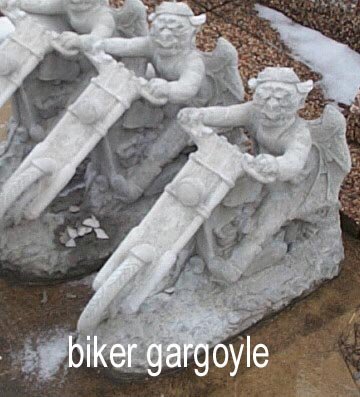 SG368 GARGOYLE BIKER $90