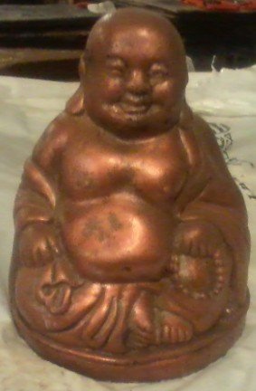 SB232 BUDDAH LAUGHIN SMALL (NOT PAINTED) $12