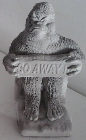 SB193 BIGFOOT GO AWAY 12" $15