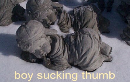 SB214 BOY SUCKING THUMB $21