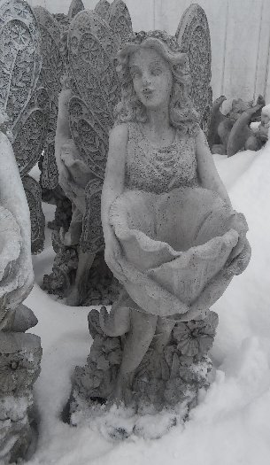 SF301 FAIRY WITH FLOWER 32" $138