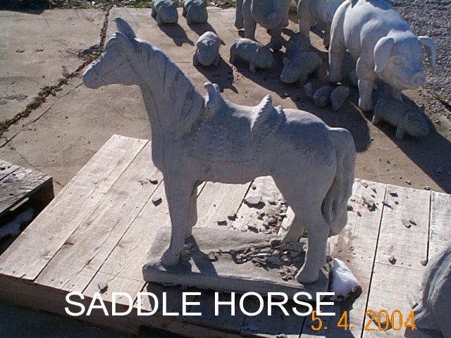 AH564 SADDLE HORSE $135