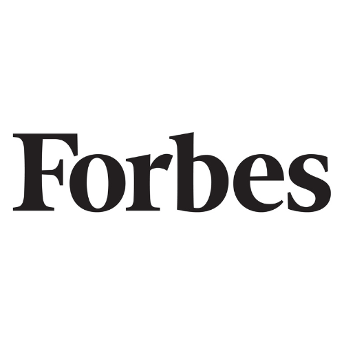 The Forbes logo in black text on a white background.
