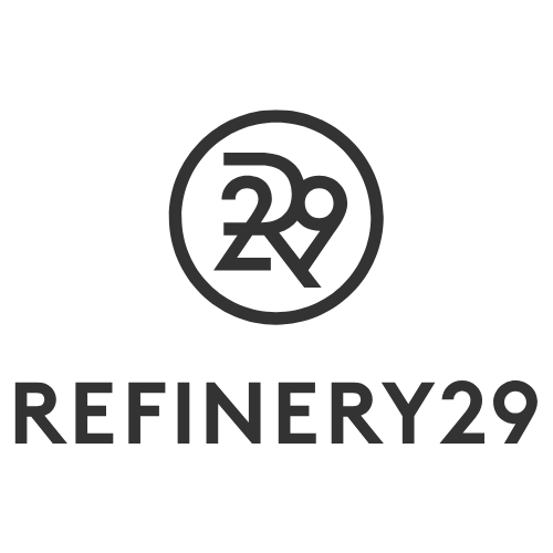 Refinery29 logo with a circular emblem containing the number 29 and the text 'Refinery29' below.