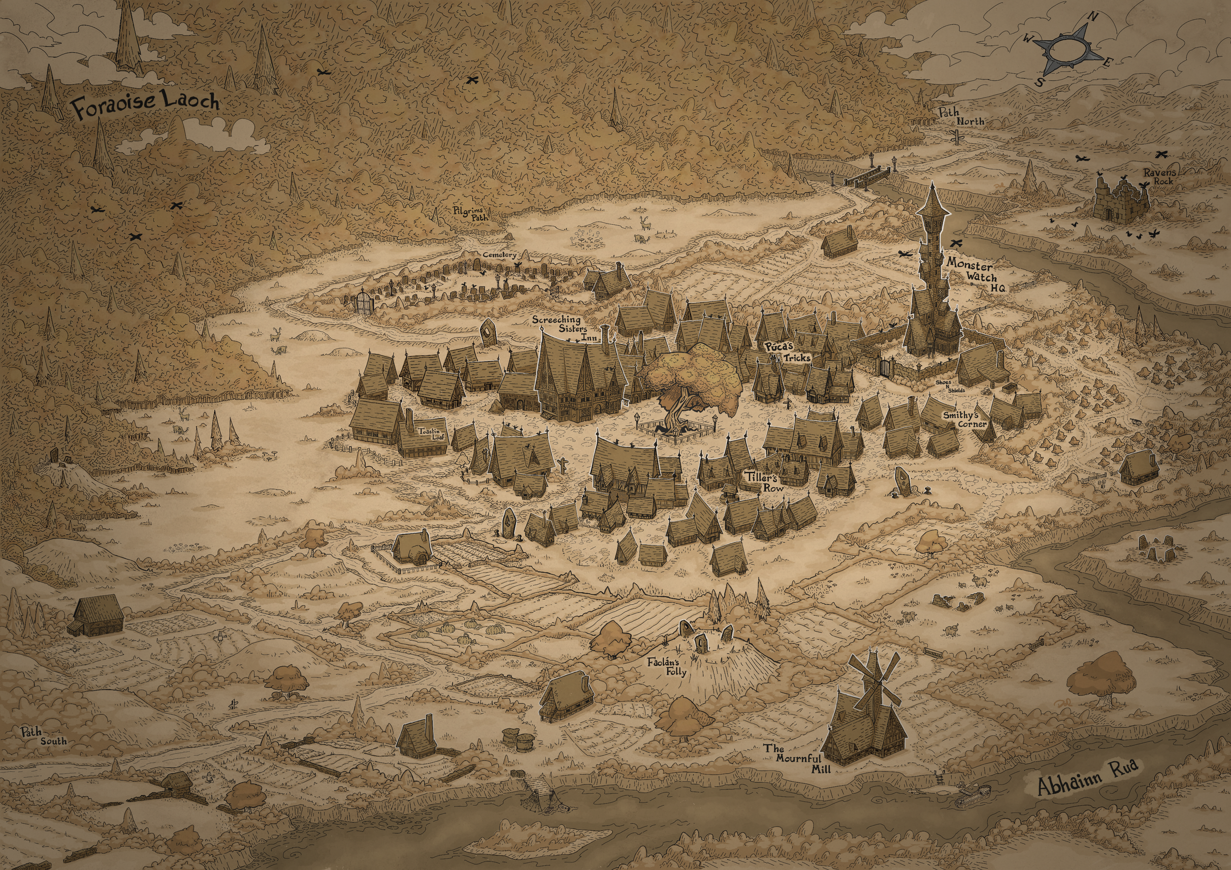 Fantasy City Maps — Its All Maps To me