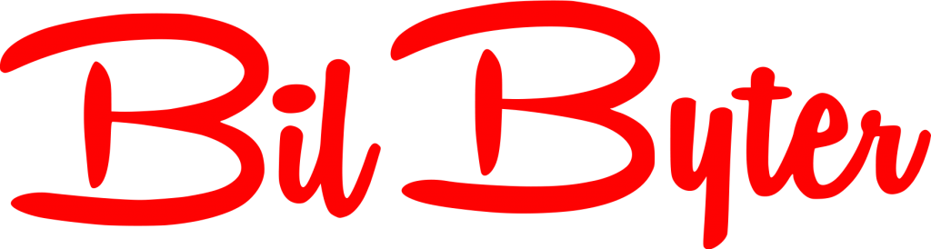 Logotyp för Bir Byter, en bilverkstad eller bilservicea"t i Sverige.