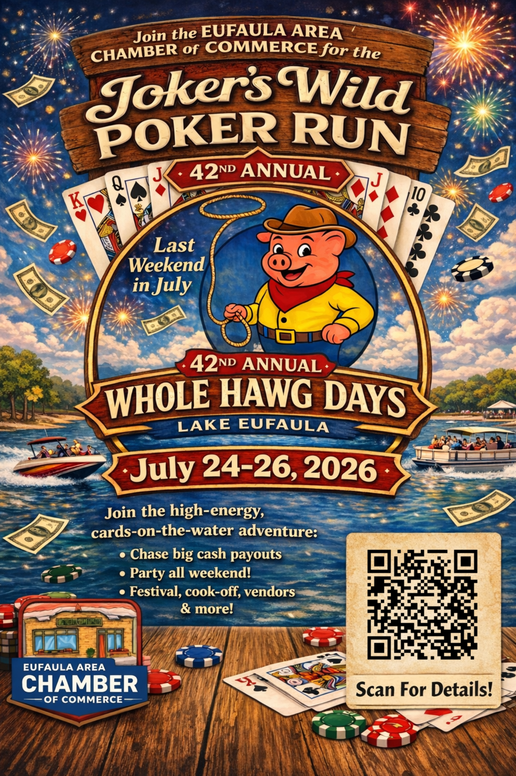 Jokers Wild Poker Run Entry