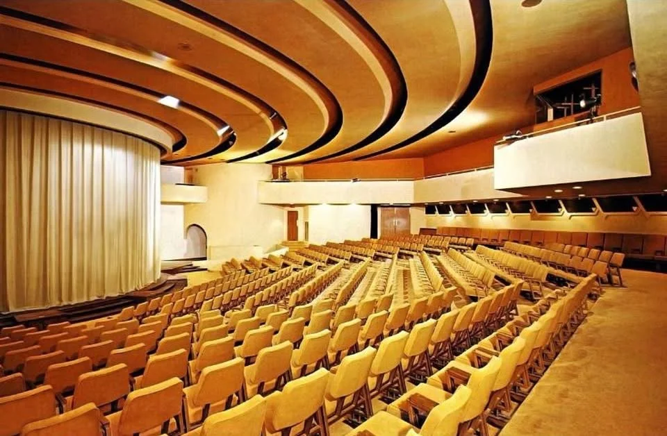 Frank Lloyd Wright's New Theater was eventually built, not in West Hartford, but in Dallas, TX, where it continues to thrive today.