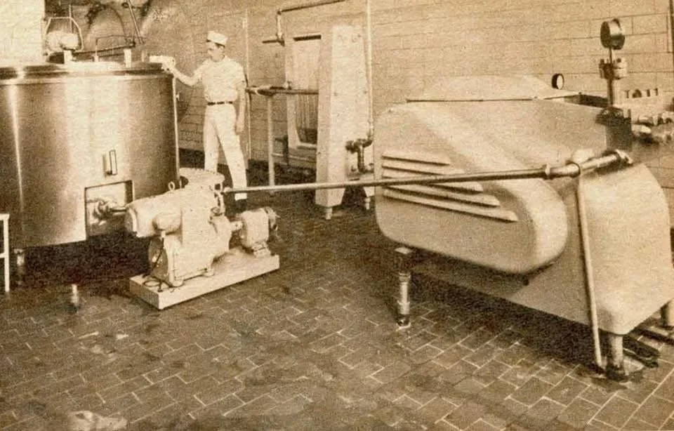 1955- the AC Petersen Farms Dairy Plant on Park Road.