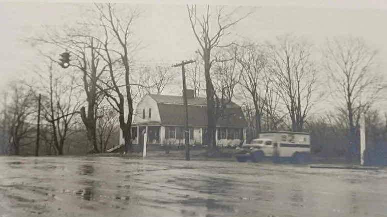 Proposed Site of FLW New Theater - 1950 & Today