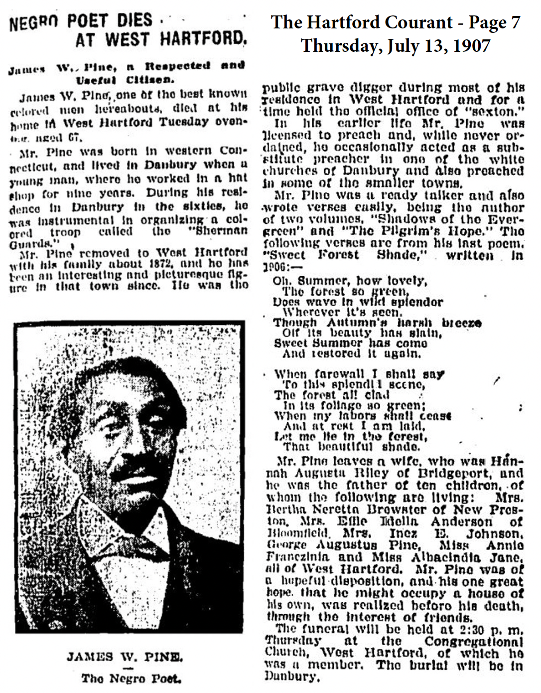 JW Pine Courant Obit.png