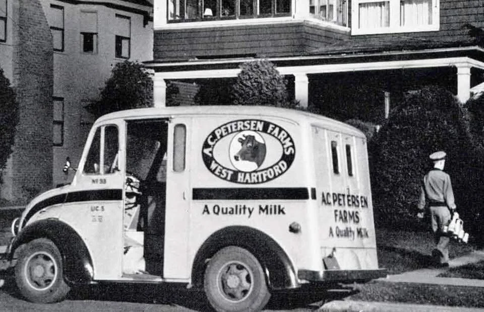 AC Petersen Delivery Trucks through the years