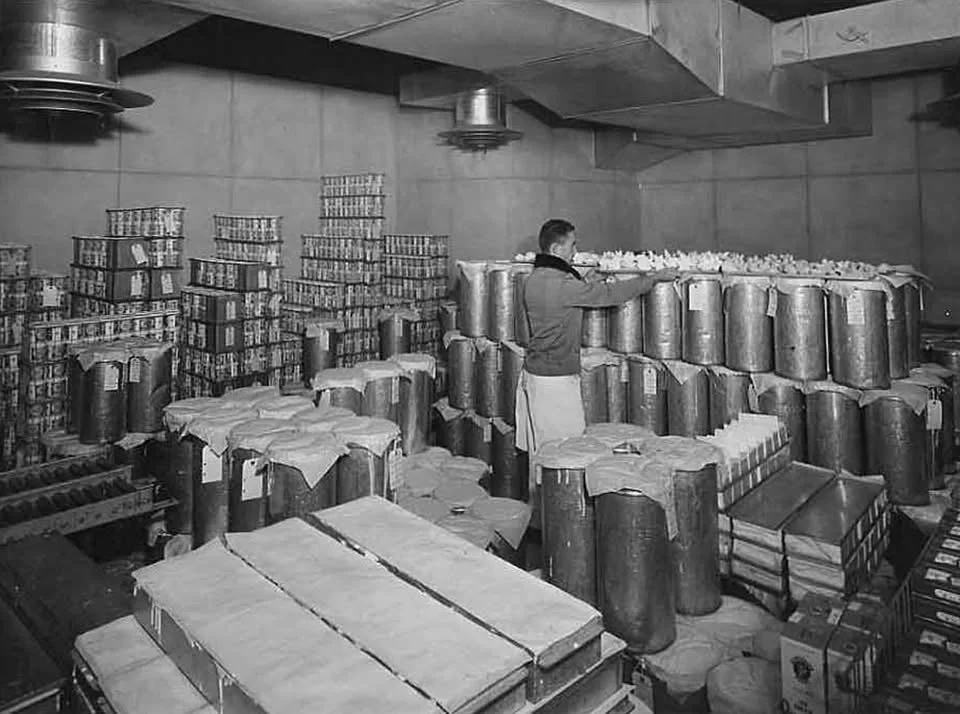 1955- The Ac Petersen Farms Dairy Plant on Park Road 