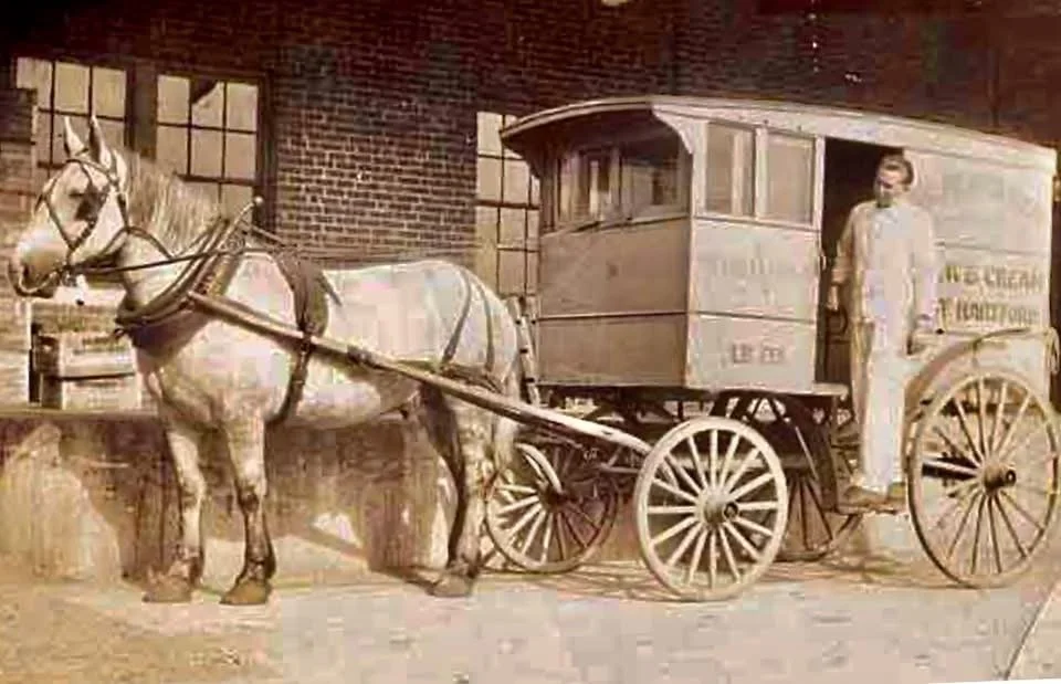 AC Petersen Delivery Trucks through the years