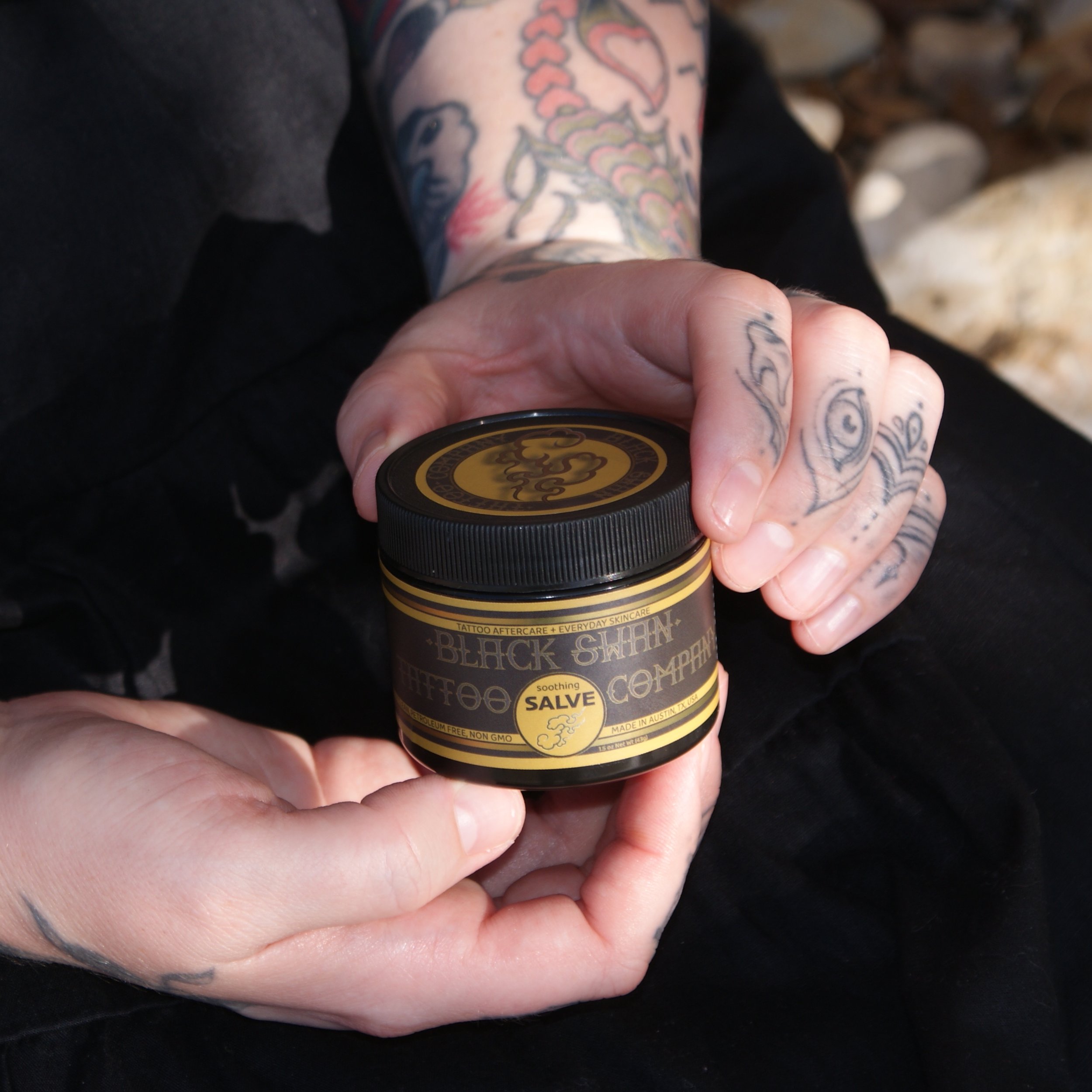 Small batch tattoo aftercare made with natural clean ingredients