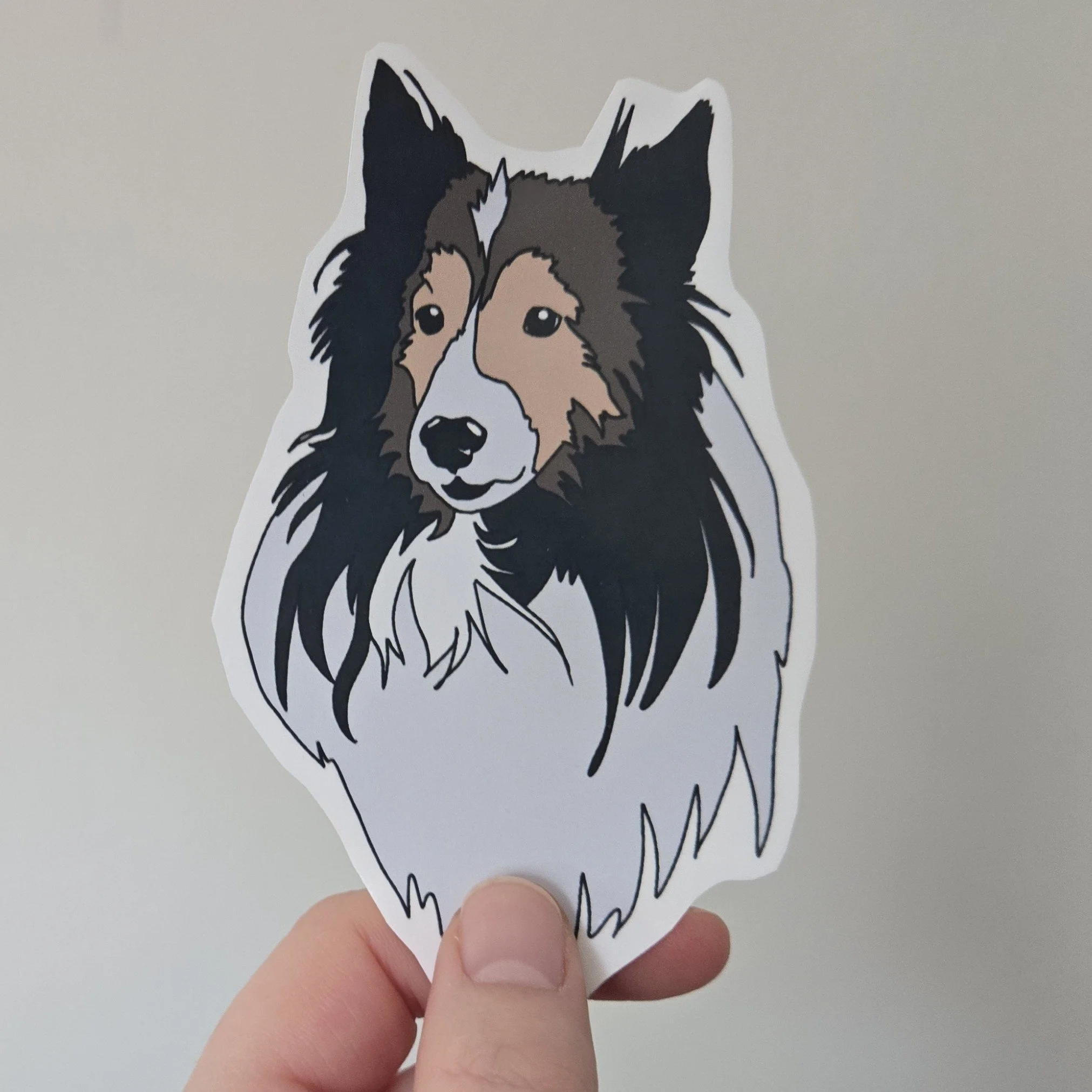 Sheltie Sticker
