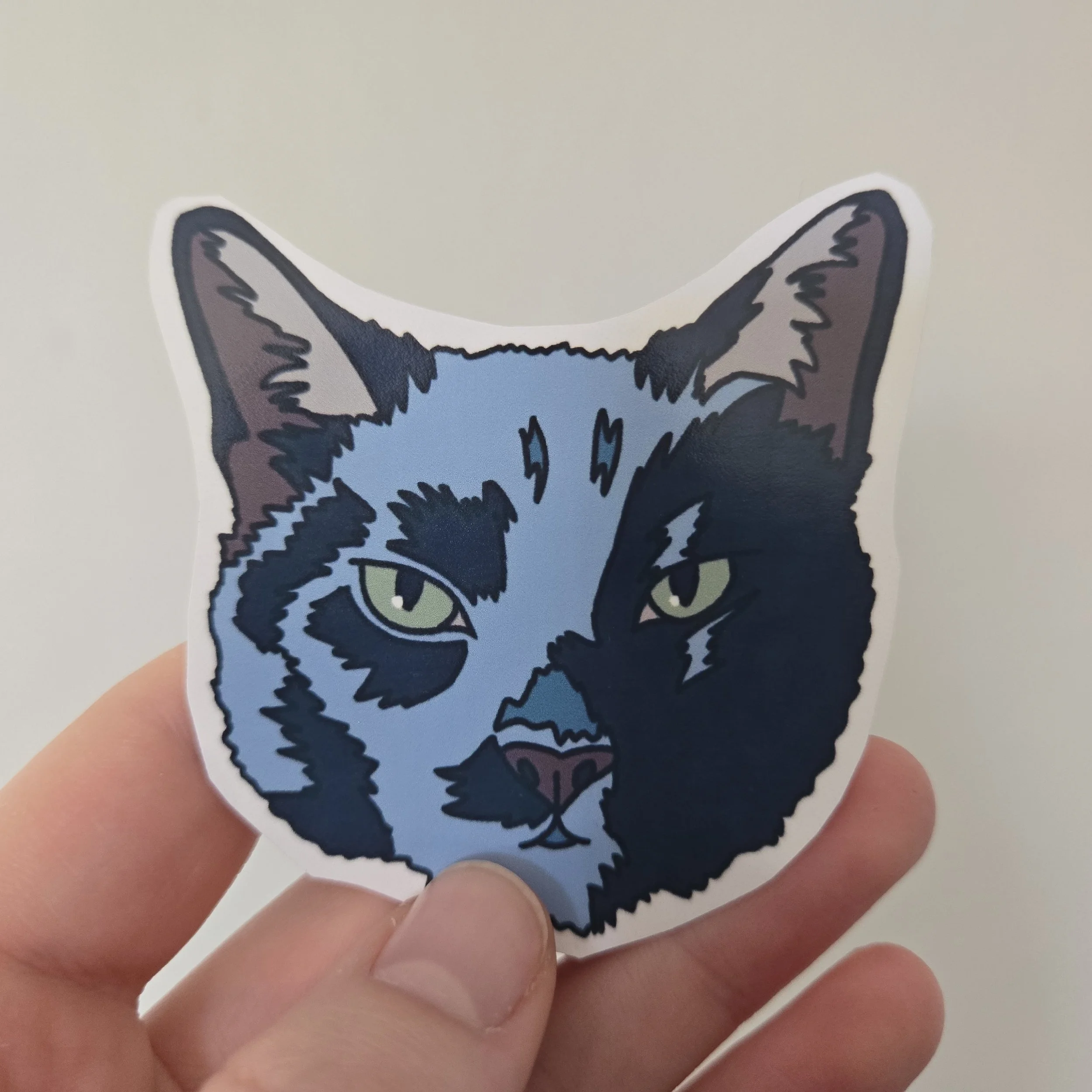 Black Cat Sticker