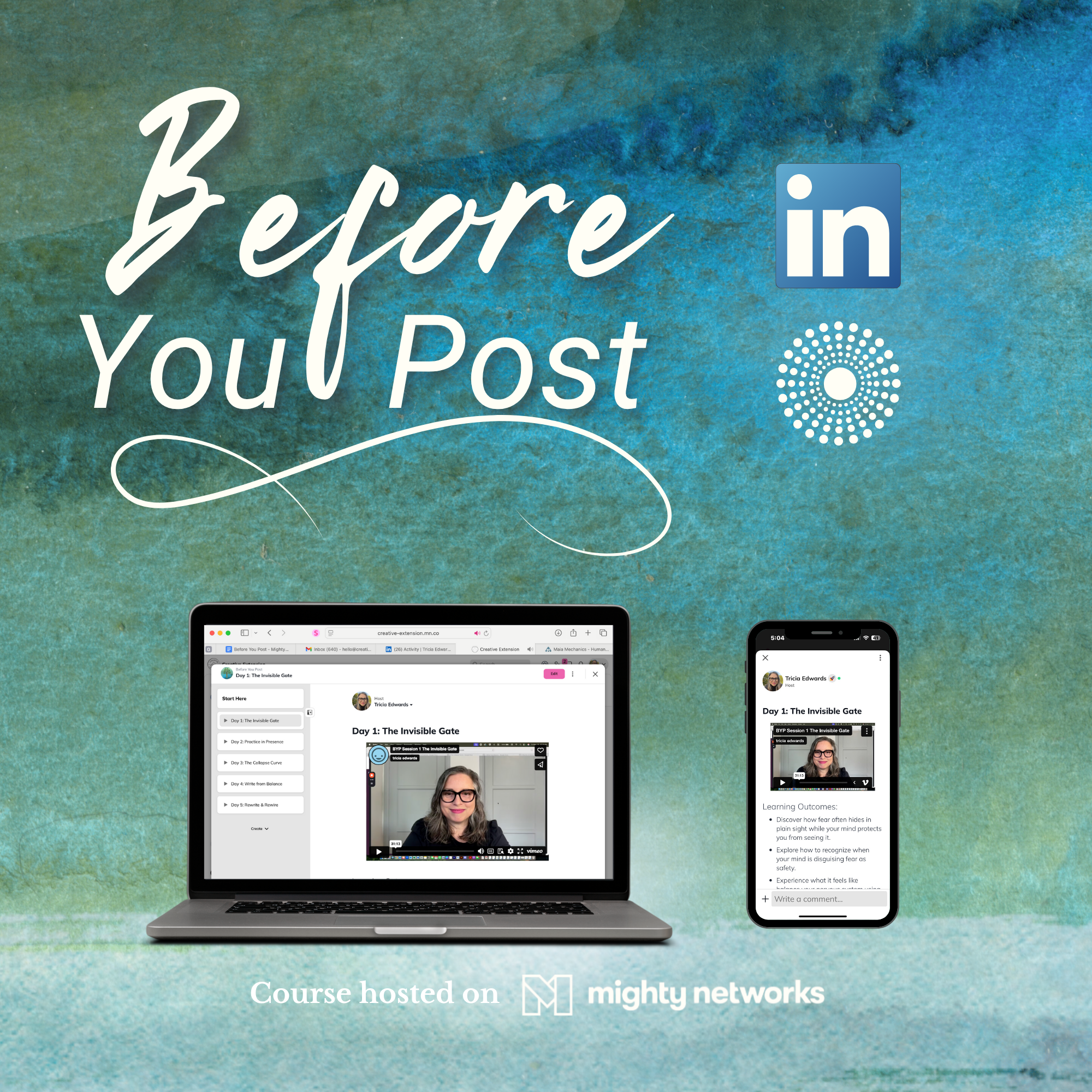 1BYP Tricia Edwards Start Writing Posts for LinkedIn Online Course The Easy Way.png