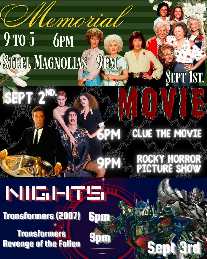 Peter Cullen Memorial Movie Night