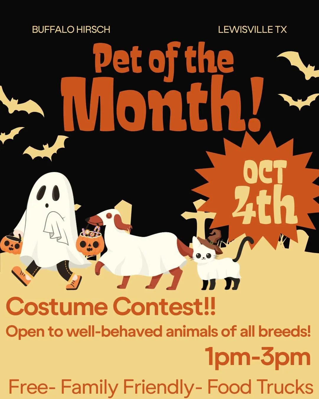 October Pet of the Month Contest