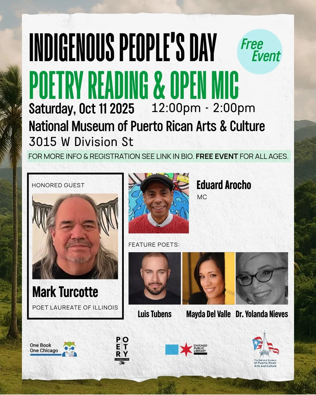 Indigenous People's Day Open Mic