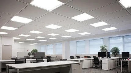 Office Lighting Installation