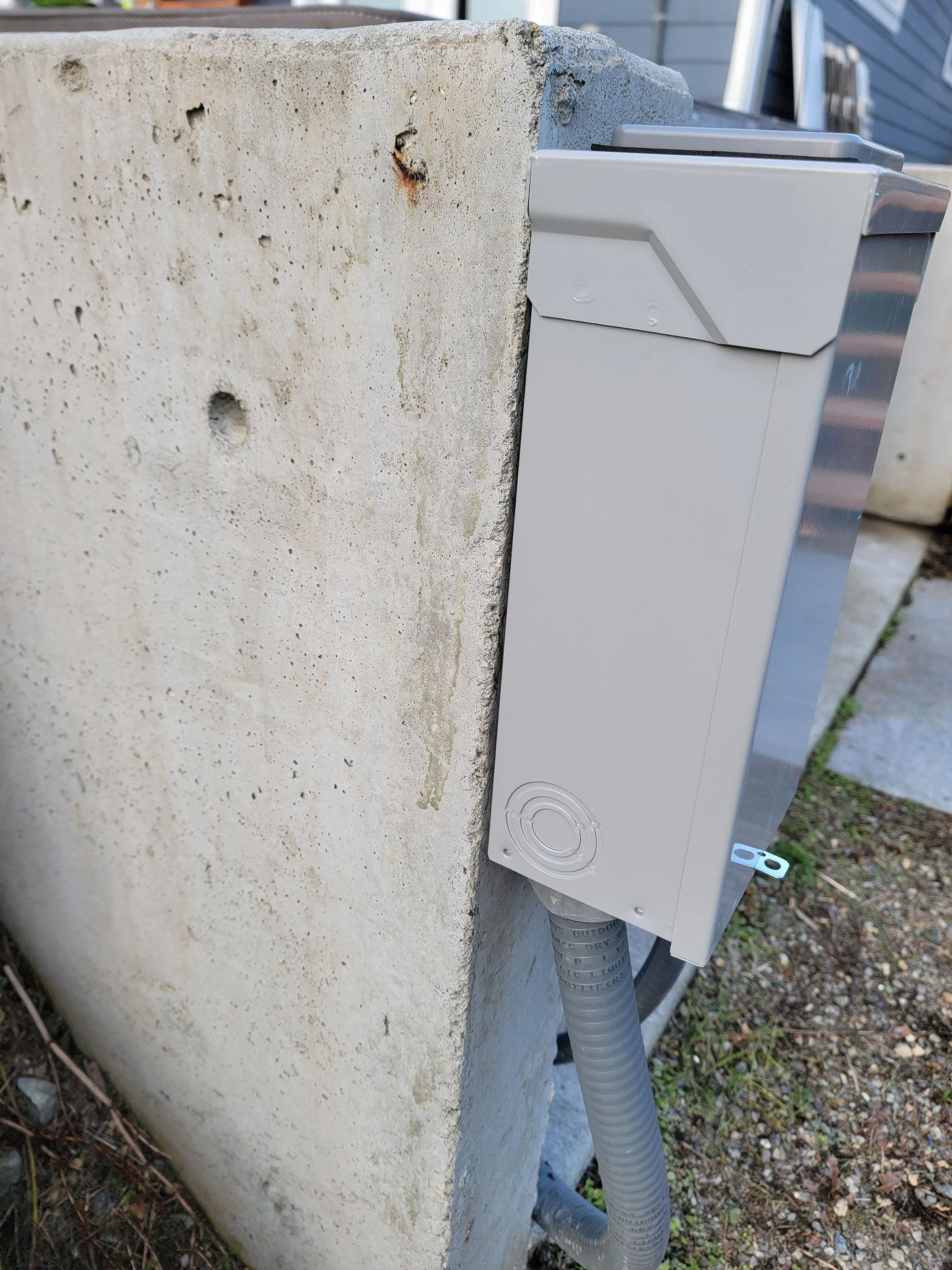 Outdoor Heater Installation