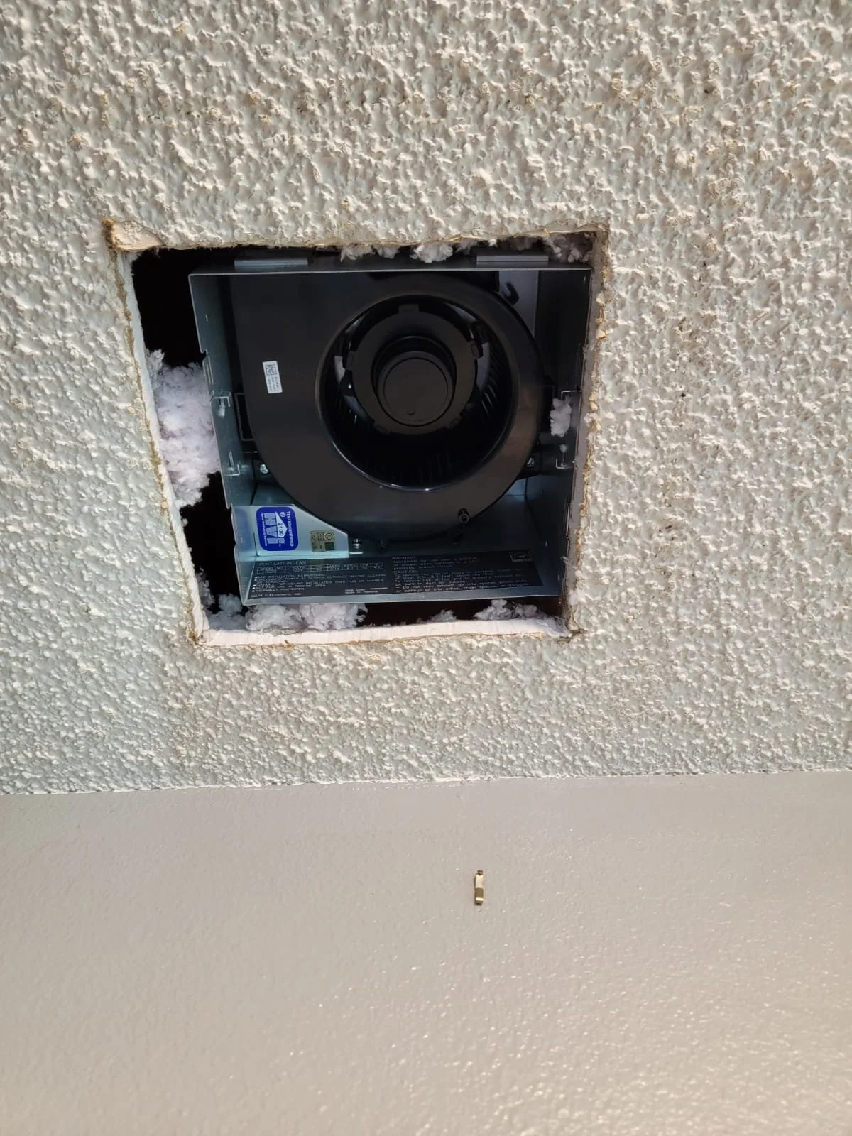 Bathroom Fan Installation and Wiring
