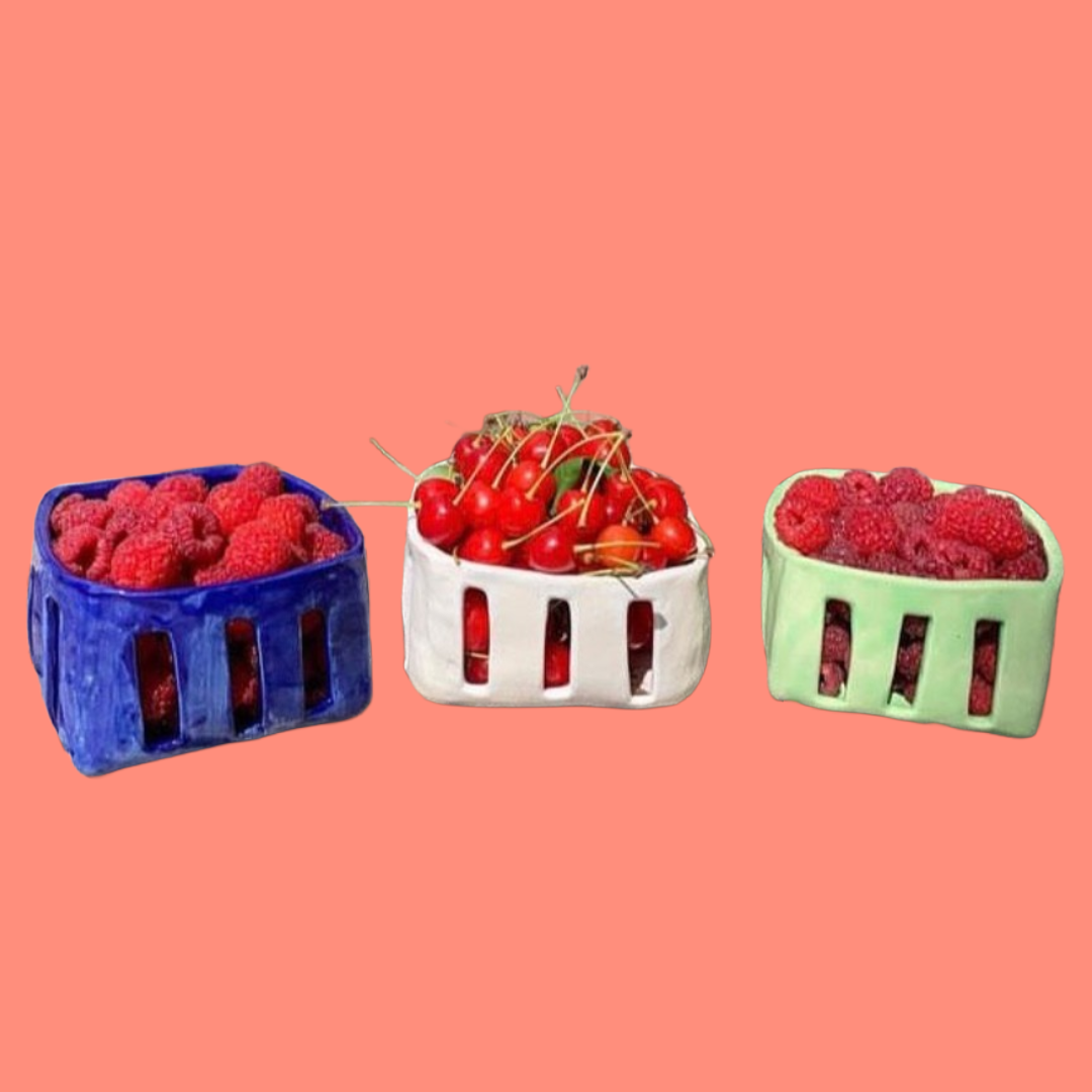 HANDBUILDING: BERRY BASKETS, 6/12, 6-8PM