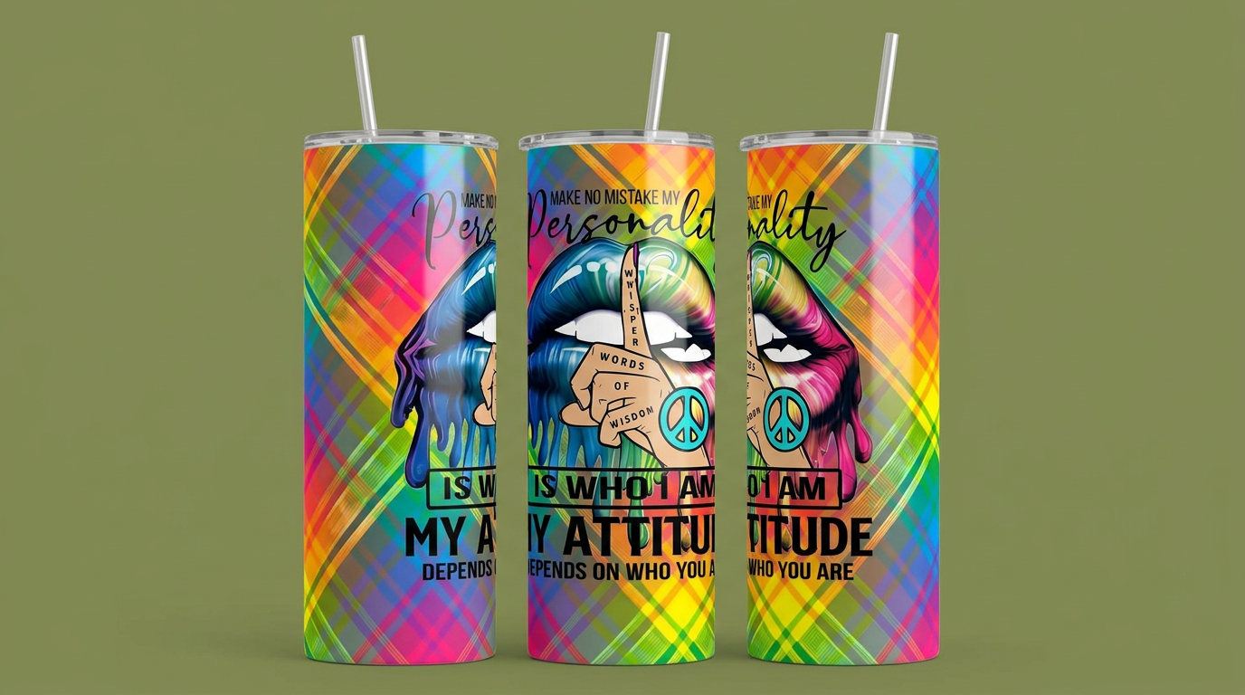 My Attitude 20 oz Tumbler