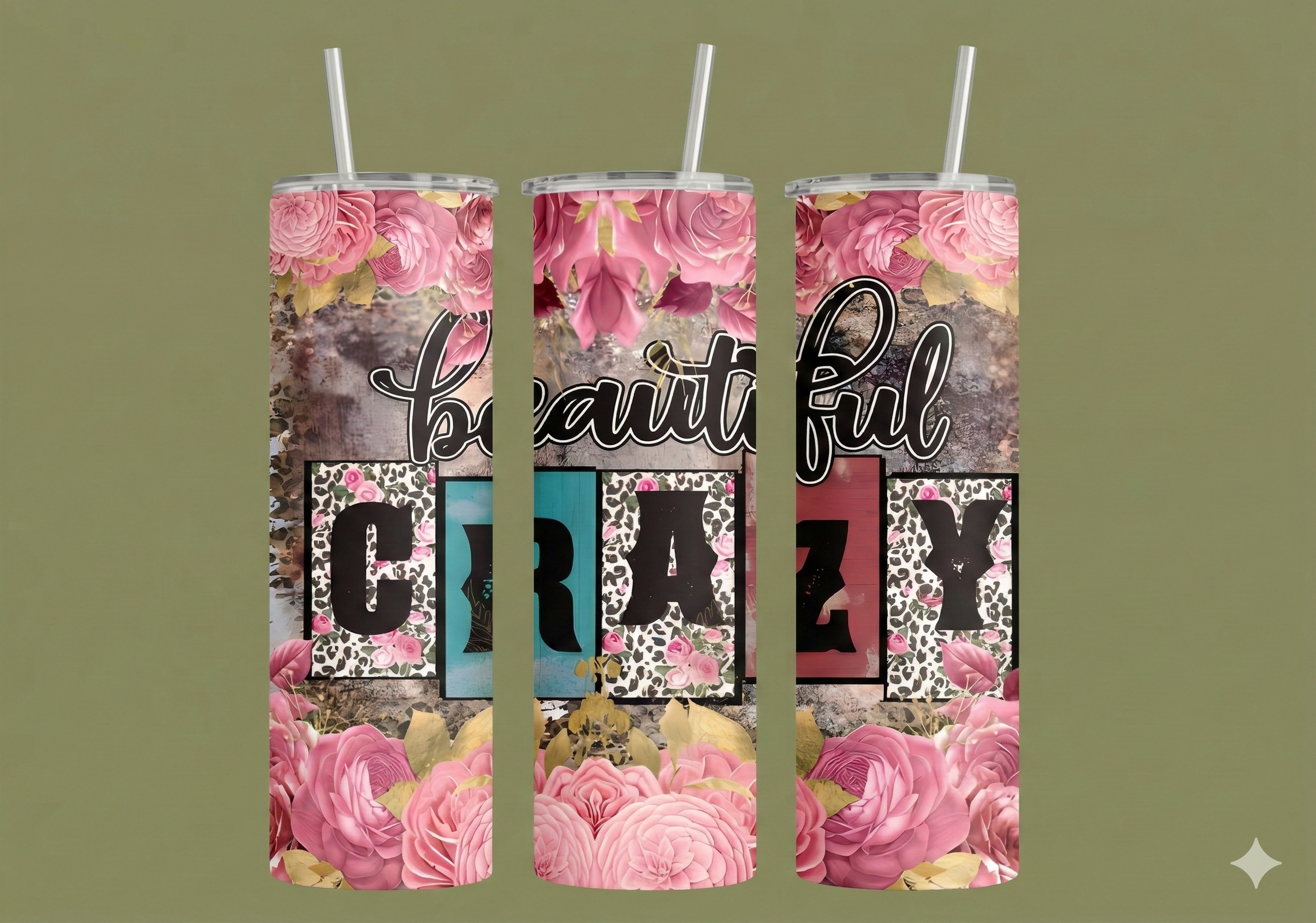 Beautiful Crazy 20 oz Tumbler