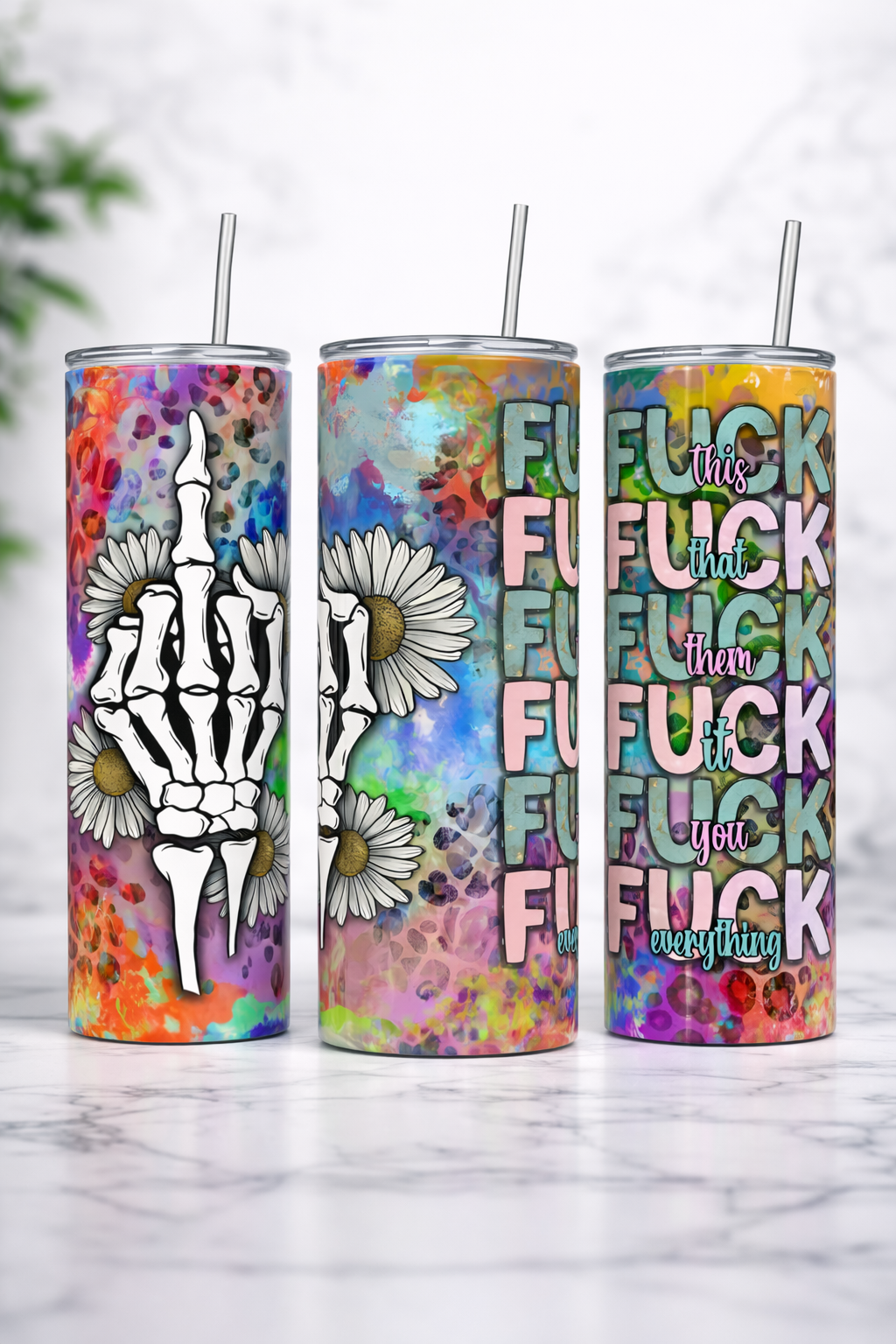Fuck This/That 20 oz Tumbler - Version 3