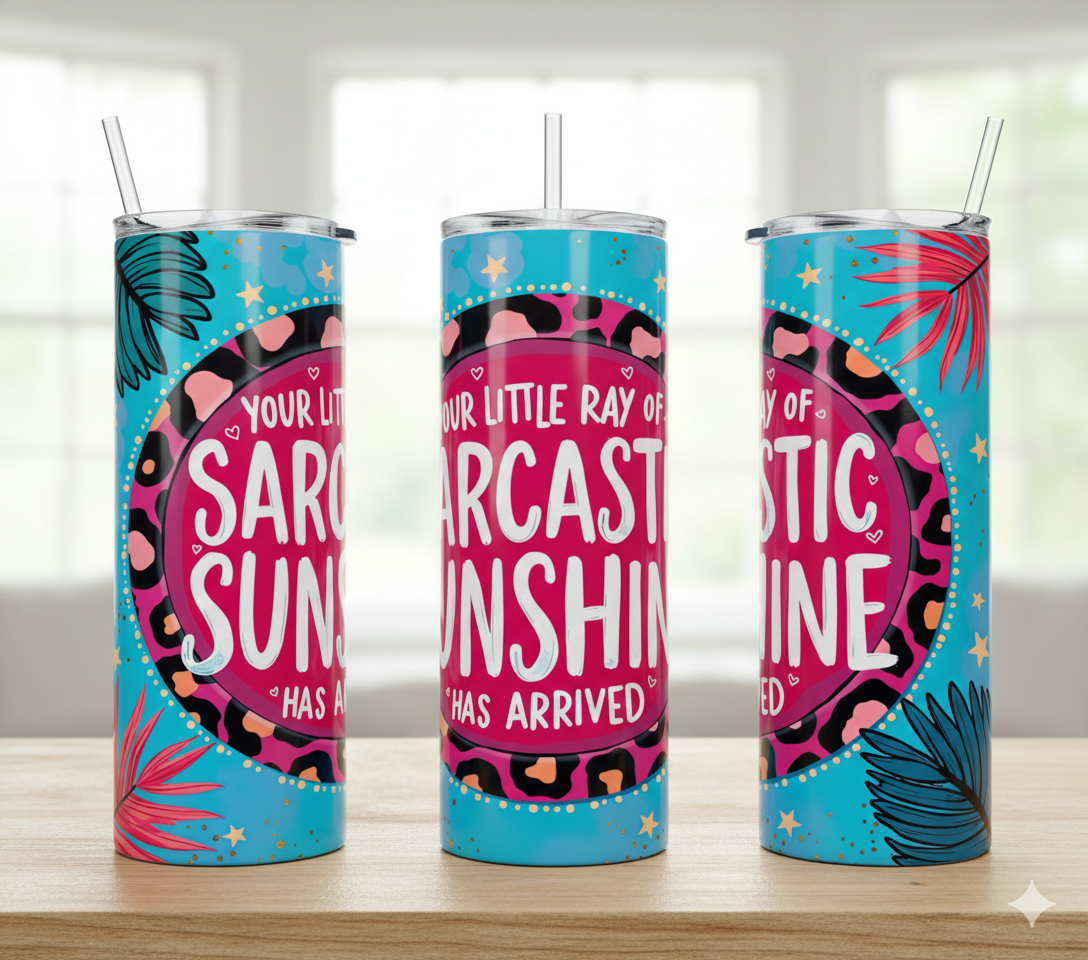 Sarcastic Sunshine Tumbler