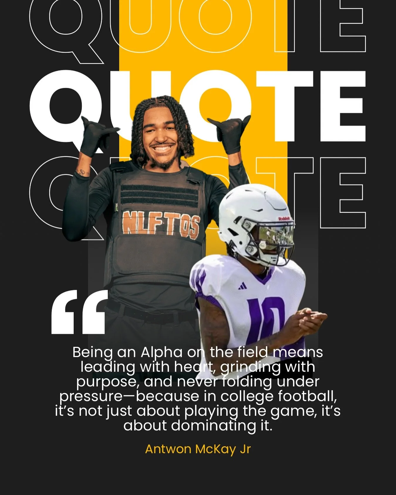 Football season has officially kicked off!

Join us in wishing our very own Brother Antwon McKay Jr. (Spring &rsquo;25 Captain) the best of luck as he takes the field today for the season opener against the University of Illinois at Urbana-Champaign.