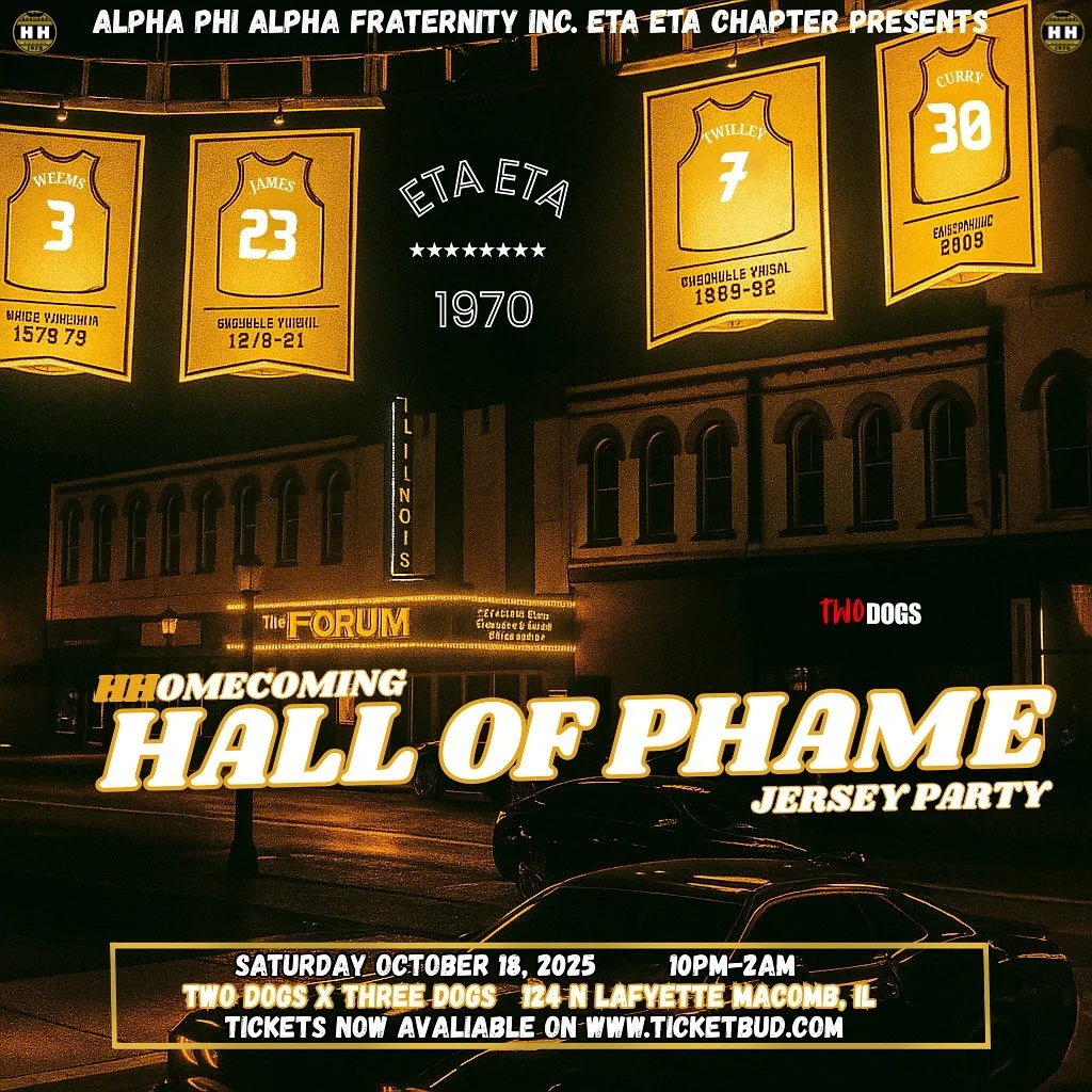 AYAAAA, HHOMECOMING IS HEREE WIU🚨
And the Alphas are bringing the Campus BACK! 
Save the date to make your way to MacVegas for another weekend of fun &amp; vibes on Saturday October 18th, 2025. BUT&hellip;.Don&rsquo;t forget to wear your favorite je