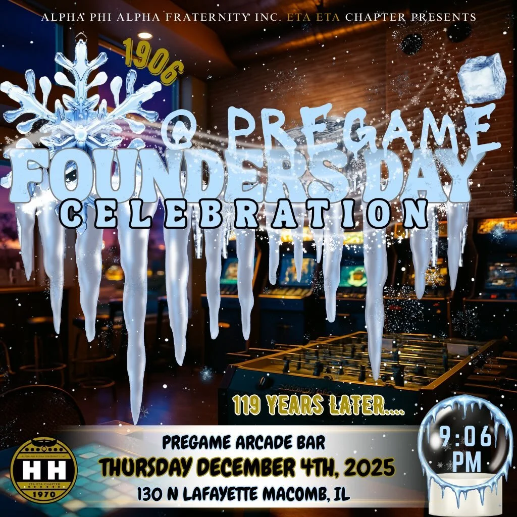 It&rsquo;s officially the COLDEST time of the year&hellip;.119 years&hellip;AND COUNTING. Alpha Phi Alpha Fraternity, Inc. still going strong, so the Eta Eta chapter got to put on for the campus! 

Come out and celebrate with your PHavorite ICE COLD 