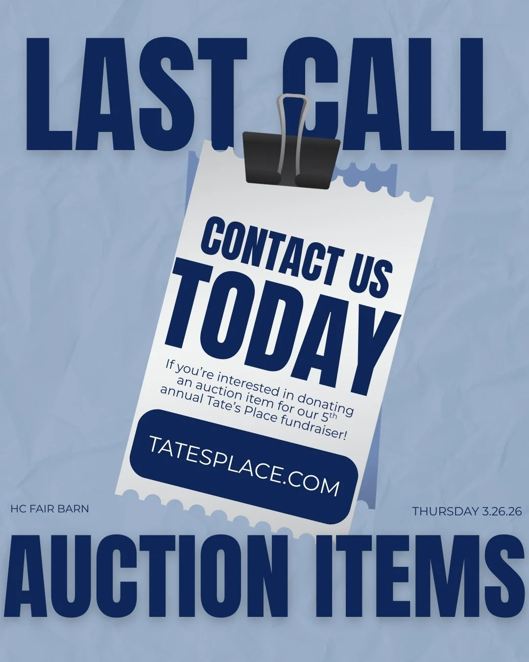 Time is running out to donate your auction items (JUST WAIT until you see some of the items we've already collected! 🤩)

Tag a boutique, restaurant, artist, hairdresser, or local business owner you'd love to see at our 5th annual Western Night! 👇👇
