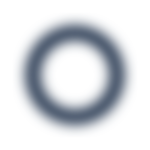 A black background with a large gray circle and a smaller black circle in the center.