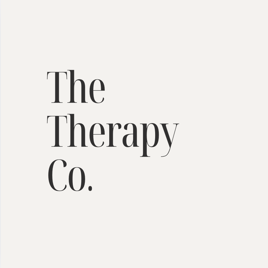 Text reading 'The Therapy Co.' on a light background