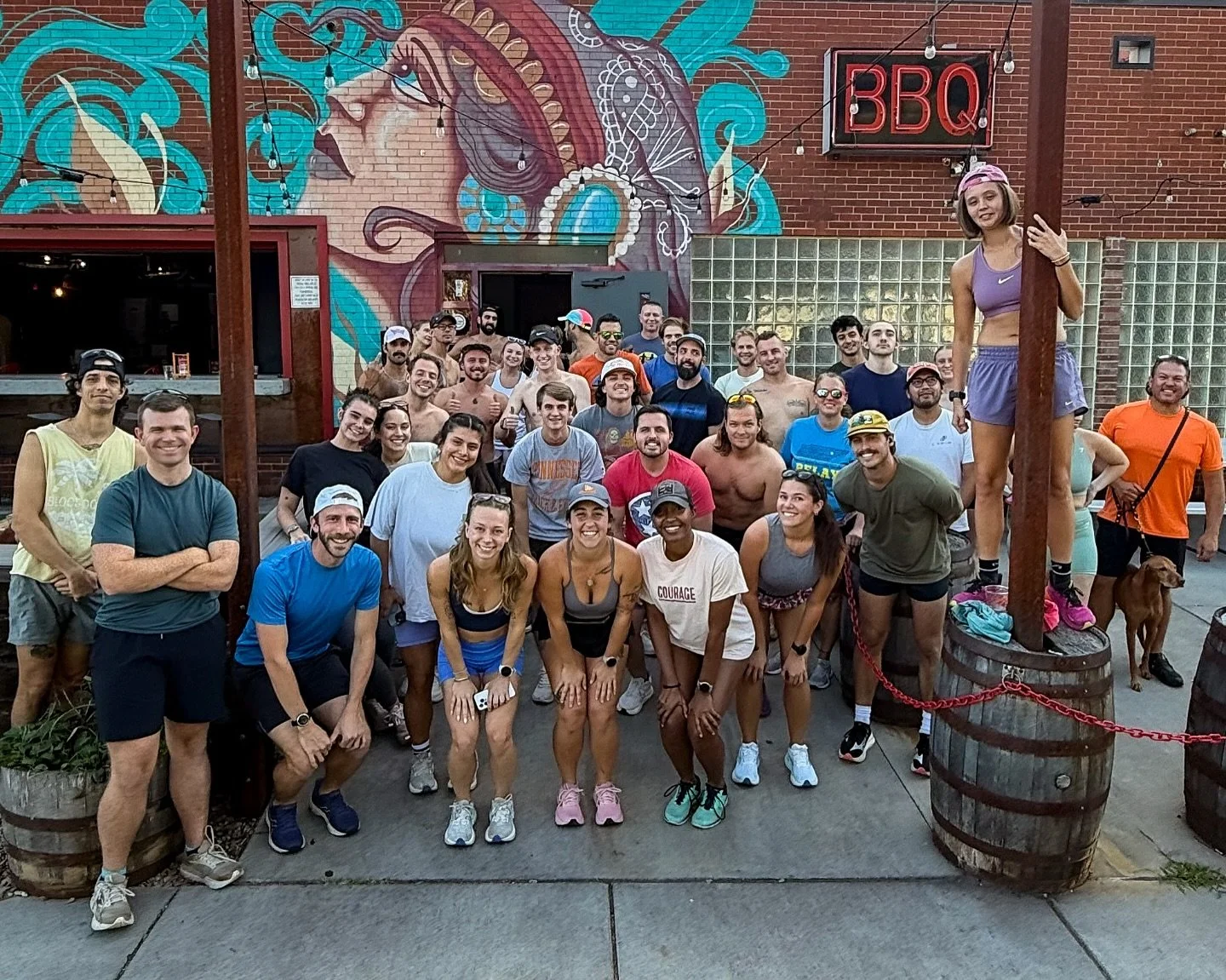 Tonight&rsquo;s the night! 🕺🍻🌇 Come run with us at 6:30PM at @barrelhouseknoxville for KMC Running&rsquo;s biggest run of the week!!

Our 4.2-mile route is set up with shorter segments, making it a true choose your own distance run for every pace 