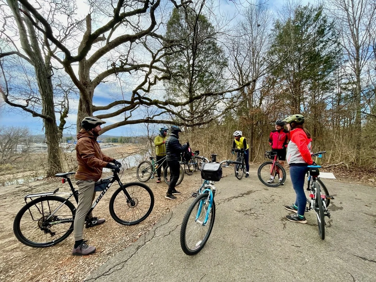 Thanks to Jessie for grabbing this moment from Coach Greg&rsquo;s Greenway Ride! 🚴

Did you know that KMC Biking hosts recreational, road, and mountain biking rides? Free to join, just visit our website to learn more!