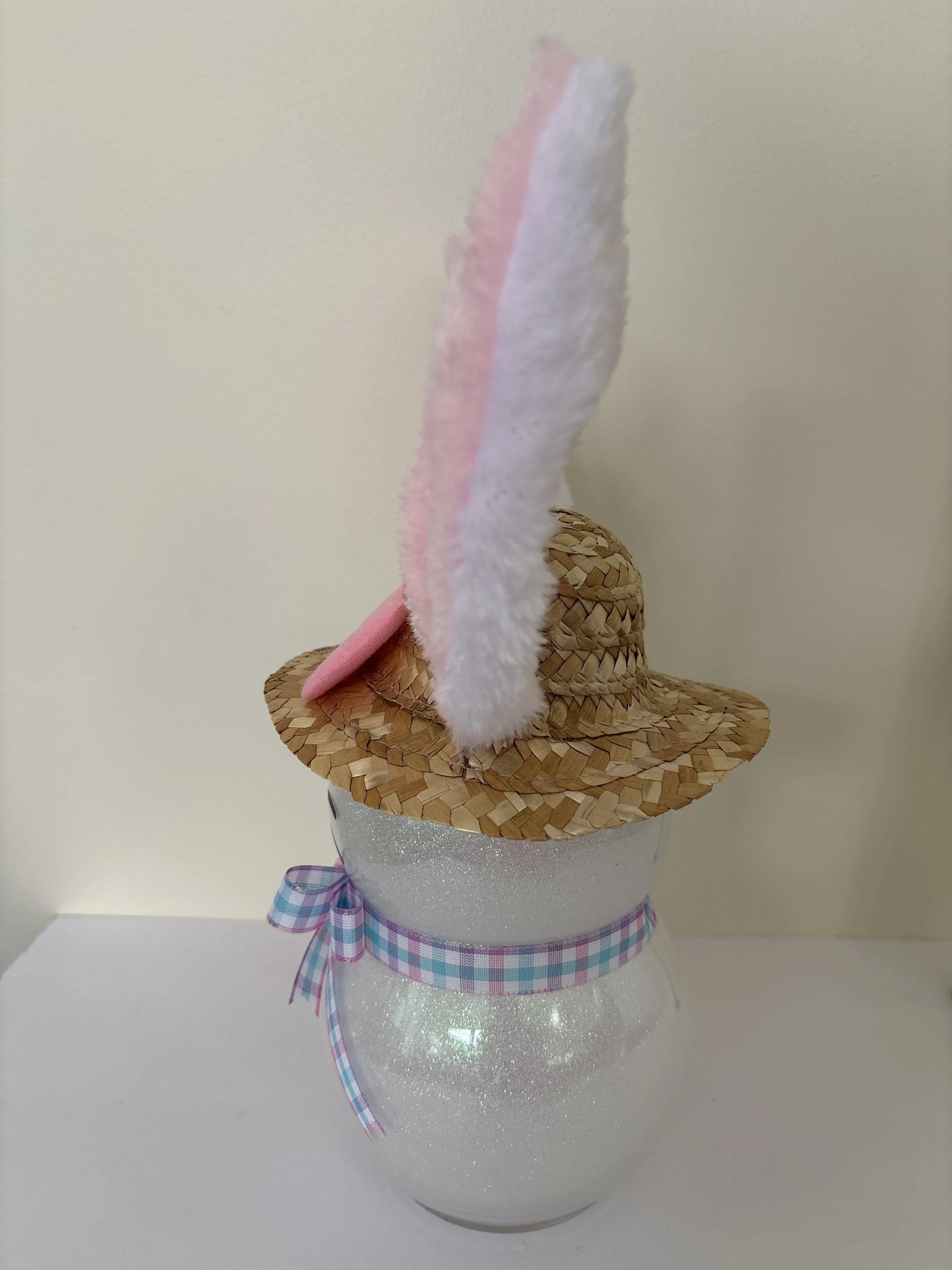 Easter Bunny Pink Ears Left View.JPG