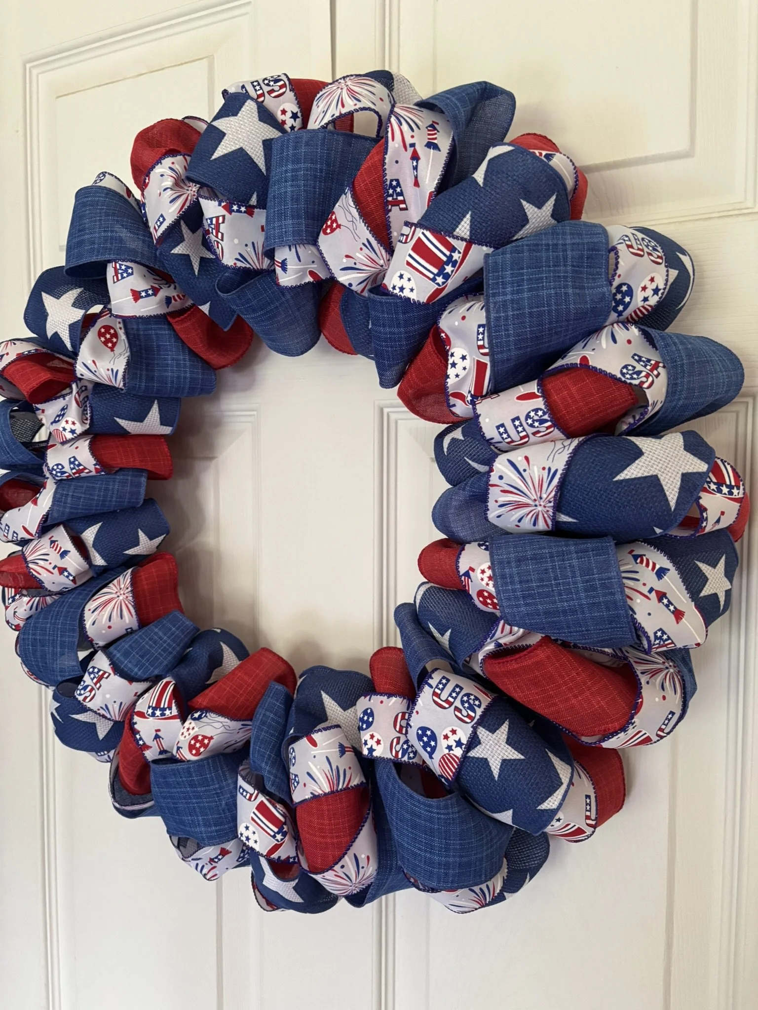 USA Celebration Ribbon Wreath Right Side.JPEG