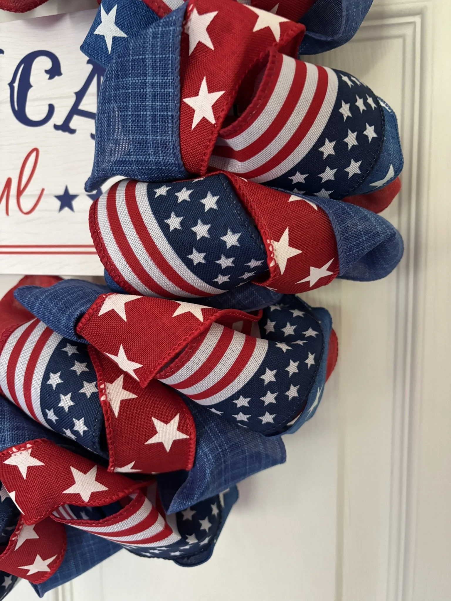 America the Beautiful Ribbon Wreath Zoom View.JPEG