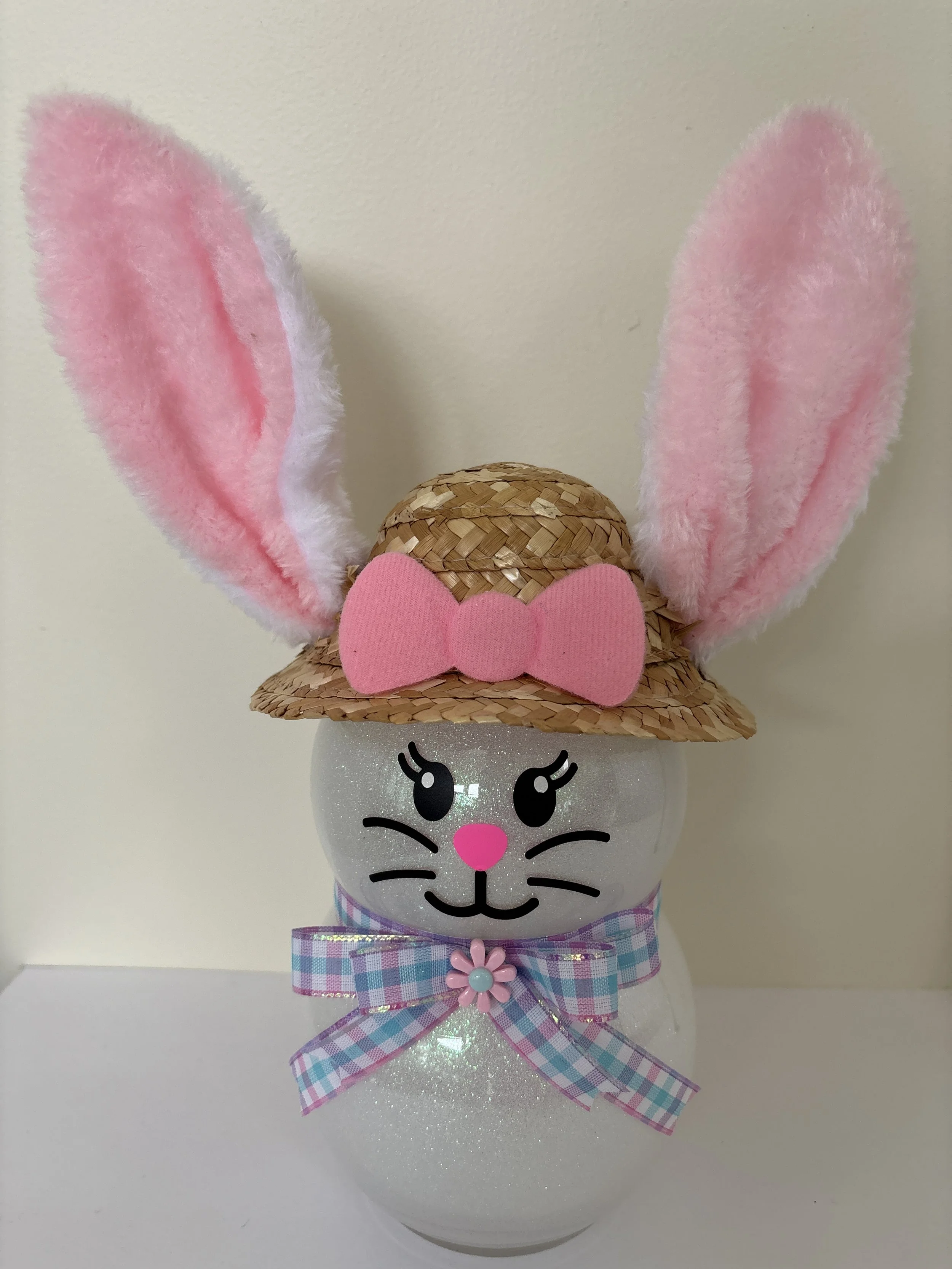 Easter Bunny Pink Ears Front View.JPG