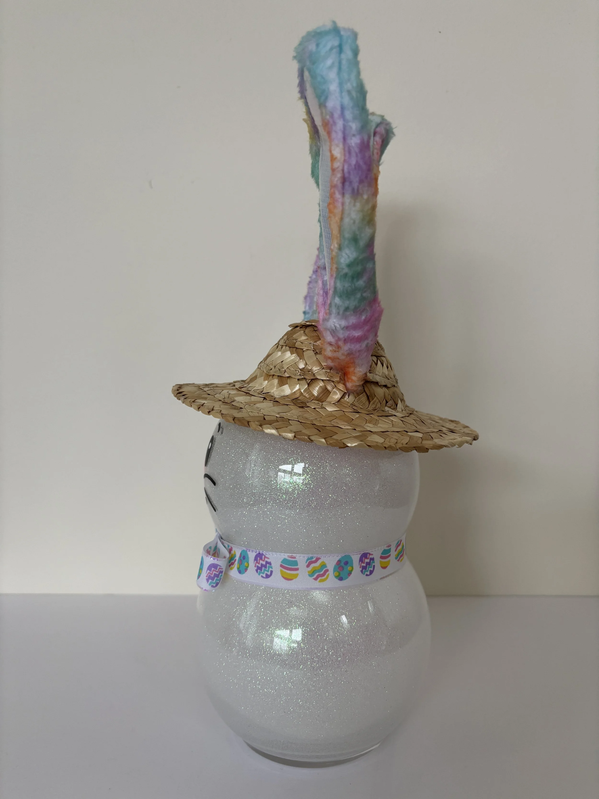 Easter Bunny Tie Dye Ears Left Side.JPG